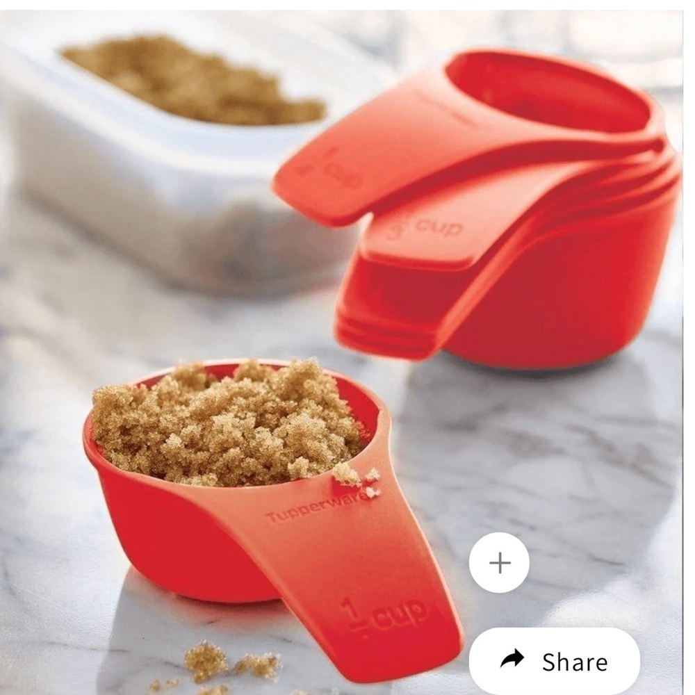 NEW Tupperware measuring spoons and cups.  Free gift with purchase. - Picture 2 of 3